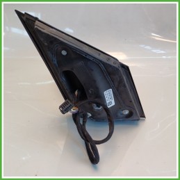Specchio Specchietto Retrovisore Sinistro SX NERO VOLKSWAGEN POLO 6C 2014 2015 FICOSA FICOMIRRORS Originale Usato