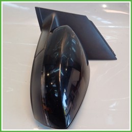 Specchio Specchietto Retrovisore Sinistro SX NERO VOLKSWAGEN POLO 6C 2014 2015 FICOSA FICOMIRRORS Originale Usato