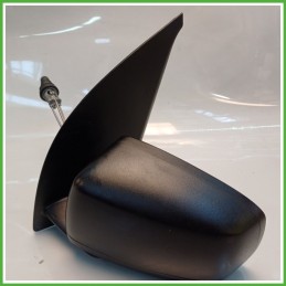 Specchio Specchietto Retrovisore Sinistro SX GOFFRATO FIAT PANDA 2Q 2003 2010 FICOSA FICOMIRRORS Originale Usato