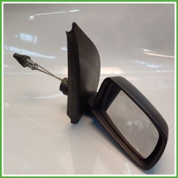 Specchio Specchietto Retrovisore Destro DX GOFFRATO FIAT PANDA 2Q 2003 2010 FICOSA FICOMIRRORS Originale Usato