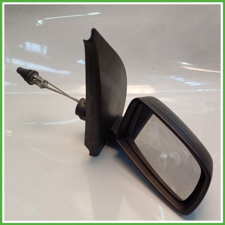 Specchio Specchietto Retrovisore Destro DX GOFFRATO FIAT PANDA 2Q 2003 2010 FICOSA FICOMIRRORS Originale Usato