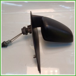 Specchio Specchietto Retrovisore Destro DX GOFFRATO FIAT PANDA 2Q 2003 2010 FICOSA FICOMIRRORS Originale Usato