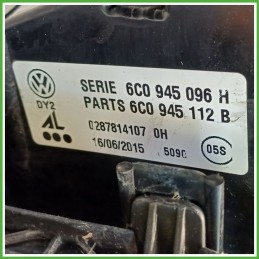 Fanale Fanalino Posteriore Destro DX AUTOMOTIVE LIGHTING 0287814107-0H VOLKSWAGEN POLO 6C 6C0945096K Usato