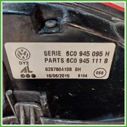 Fanale Fanalino Posteriore Sinistro SX AUTOMOTIVE LIGHTING 0287804108-0H VOLKSWAGEN POLO 6C 6C0945095K Usato