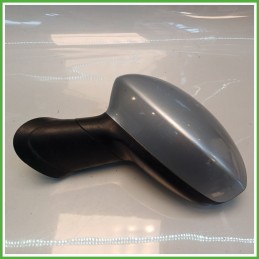 Specchio Specchietto Retrovisore Sinistro SX GRIGIO CHIARO FIAT GRANDE PUNTO 2Y 2005 2008 FICOSA FICOMIRRORS Originale Usato