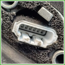 Specchio Specchietto Retrovisore Sinistro SX GRIGIO CHIARO FIAT GRANDE PUNTO 2Y 2005 2008 FICOSA FICOMIRRORS Originale Usato