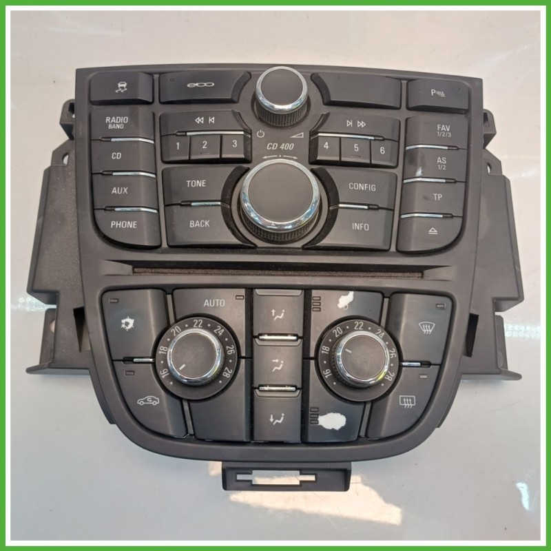 Blocco Comandi Autoradio OPEL ASTRA P10 1.7 13360091 2009 2015 DELPHI 28299889