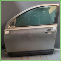 Porta Portiera Sportello Anteriore Sinistra SX GRIGIO NISSAN QASHQAI J10E/JJ10E SUV 2007 2010 Originale Usato