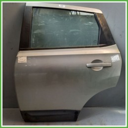 Porta Portiera Sportello Posteriore Sinistra SX GRIGIO NISSAN QASHQAI J10E/JJ10E SUV 2007 2010 Originale Usato
