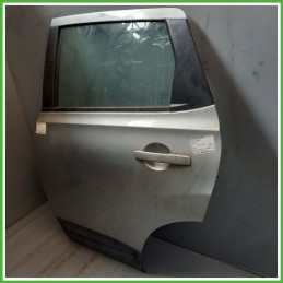 Porta Portiera Sportello Posteriore Sinistra SX GRIGIO NISSAN QASHQAI J10E/JJ10E SUV 2007 2010 Originale Usato