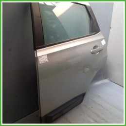 Porta Portiera Sportello Posteriore Sinistra SX GRIGIO NISSAN QASHQAI J10E/JJ10E SUV 2007 2010 Originale Usato