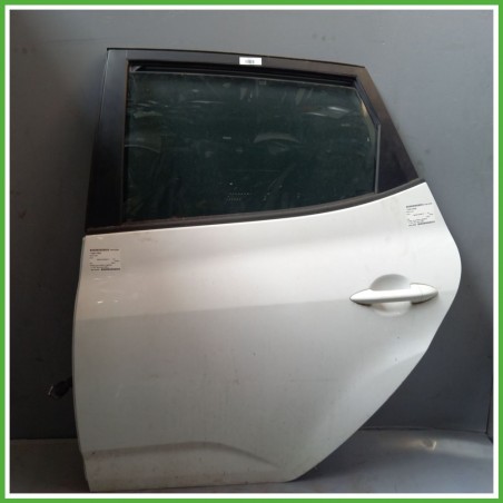 Porta Portiera Sportello Posteriore Sinistra SX BIANCO KIA VENGA Monovolume 2010 2015 Originale Usato