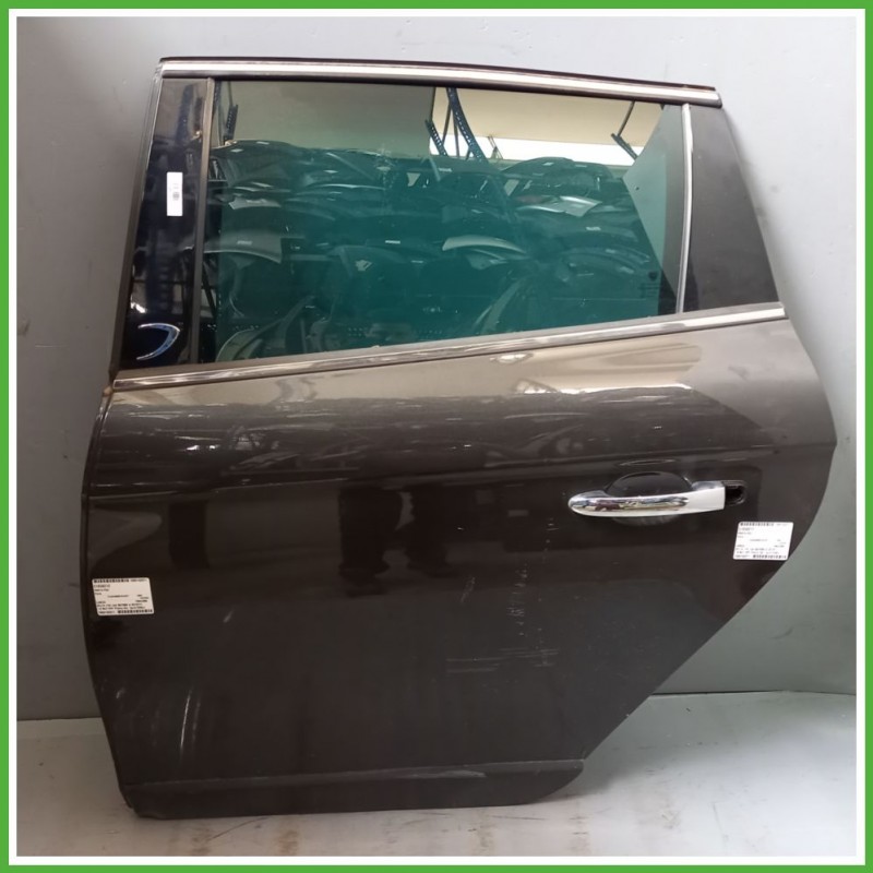 Porta Portiera Sportello Posteriore Sinistra SX GRIGIO TEMPESTA MET LANCIA DELTA TH Berlina 2008 2011 Originale Usato