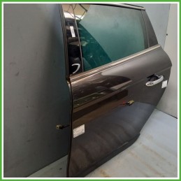 Porta Portiera Sportello Posteriore Sinistra SX GRIGIO TEMPESTA MET LANCIA DELTA TH Berlina 2008 2011 Originale Usato
