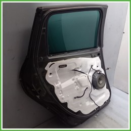 Porta Portiera Sportello Posteriore Sinistra SX GRIGIO TEMPESTA MET LANCIA DELTA TH Berlina 2008 2011 Originale Usato
