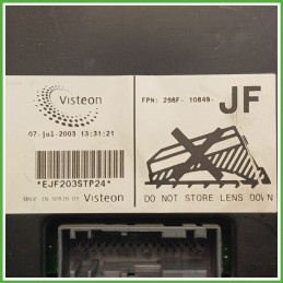 Quadro strumenti contachilometri tachimetro VISTEON FORD FIESTA CBK 1.2 16V 1382461