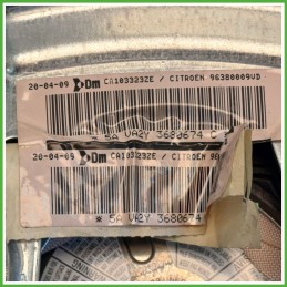 Airbag Guidatore Sinistro SX CITROEN C3 2a Serie 1.4 4112HH 2005 2010 DM DALPHIMETAL CA103323ZE