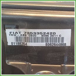 Airbag Guidatore Sinistro SX FIAT PUNTO 2U 1.2 8V 735335242 2003 2007 TRW 3035-2611C