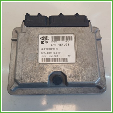 Centralina Motore Iniezione ECU MAGNETI MARELLI IAW4EF.G3 FIAT MULTIPLA 1F 1.6 16V 76kw 55184487 2004 2012