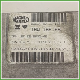 Centralina Motore Iniezione ECU MAGNETI MARELLI IAW16F.EB FIAT PUNTO 1a Serie 40kw 46527315 1993 1999