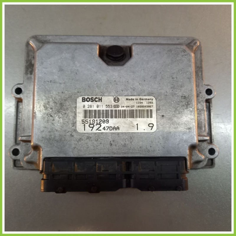 Centralina Iniezione Usata BOSCH 0 281 011 553