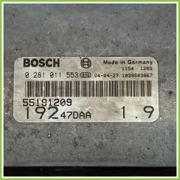 Centralina Iniezione Usata BOSCH 0 281 011 553