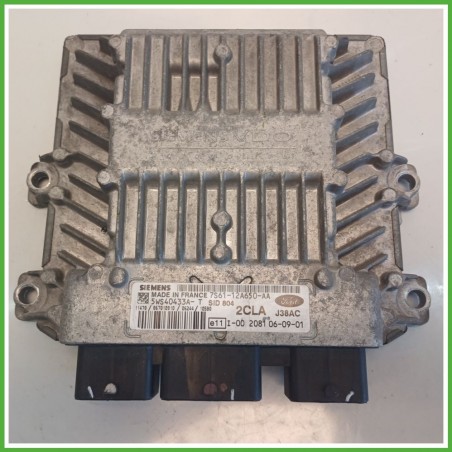 Centralina Motore Iniezione ECU SIEMENS 5WS40433A-T FORD FIESTA CBK 1.4 50kw 1303232 2005 2008