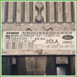 Centralina Motore Iniezione ECU SIEMENS 5WS40433A-T FORD FIESTA CBK 1.4 50kw 1303232 2005 2008