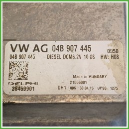 Centralina Motore Iniezione ECU DELPHI 28459901 VOLKSWAGEN POLO 6C 1.4 TDI 66kw 04B906027B 2014 2015