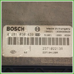 Centralina Motore Iniezione ECU BOSCH 0281030439 RENAULT CLIO 4a Serie 1.5 dCi 55kw 237103737R 2012 2016