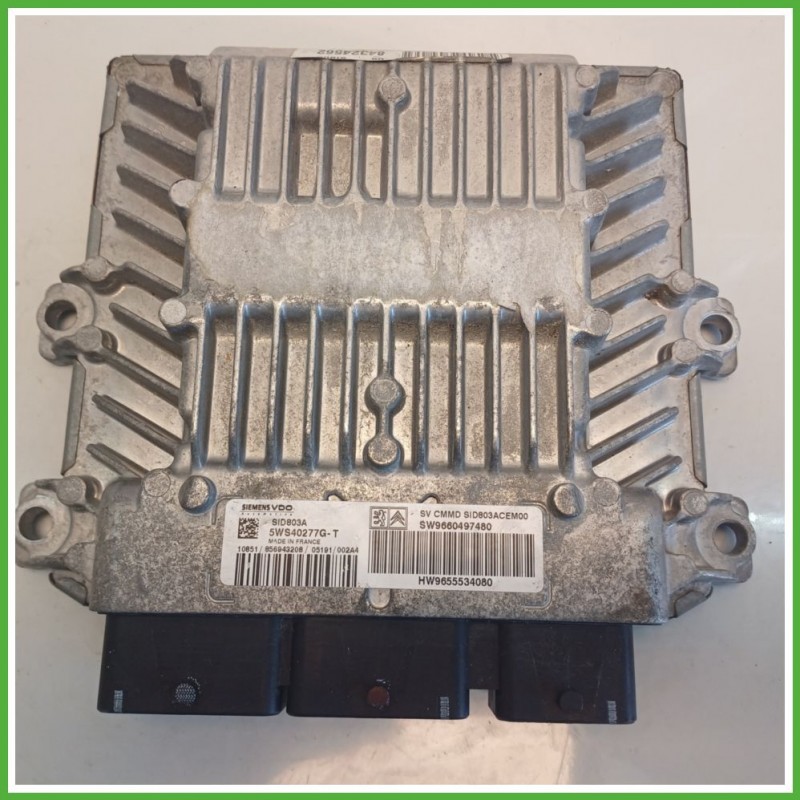 Centralina Motore Iniezione ECU SIEMENS 5WS40277G-T PEUGEOT 307 2.0 16V 100kw 1608036680 2005 2008