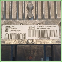 Centralina Motore Iniezione ECU SIEMENS 5WS40277G-T PEUGEOT 307 2.0 16V 100kw 1608036680 2005 2008