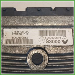 Centralina Motore Iniezione ECU JOHNSON CONTROLS 21585421-2A RENAULT MEGANE 2a Serie 1.6 16V 82kw 8200785132 2006 2009
