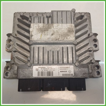 Centralina Motore Iniezione ECU SIEMENS S122326109A RENAULT SCENIC 2a Serie 1.5 dCi 78kw 8200843713 2003 2009