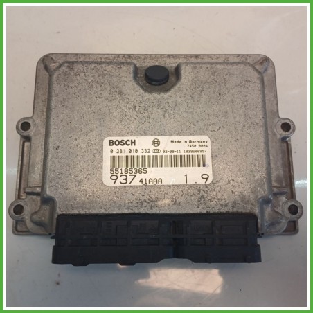Centralina Motore Iniezione ECU BOSCH 0281010332 ALFA ROMEO 147 W8 1.9 JTD 85kw 55185365 2000 2006