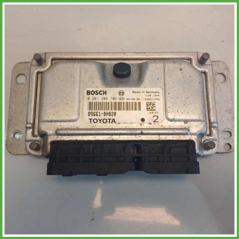 Centralina Motore Iniezione ECU BOSCH 0261208702 CITROEN C1 1.0 50kw 1943FE 2005 2014