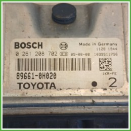 Centralina Motore Iniezione ECU BOSCH 0261208702 CITROEN C1 1.0 50kw 1943FE 2005 2014