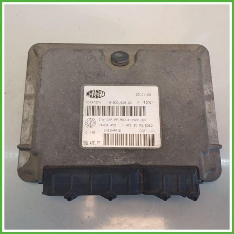 Centralina Motore Iniezione ECU MAGNETI MARELLI IAW4AF.PP FIAT PANDA 1a Serie 1.1 40kw 55187374 1992 2004