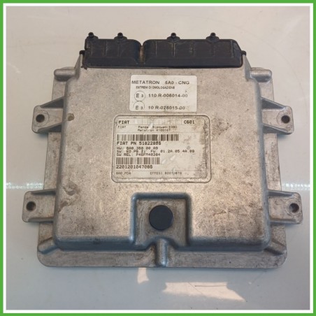 Centralina Motore Iniezione ECU METATRON 65A0-CNG FIAT PANDA 3U 1.2 44kw 51822896 2009 2011