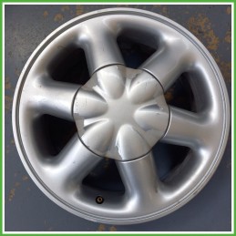 Cerchio Singolo in Lega RENAULT MEGANE 1a Serie (dal 03/1999 al 06/2003) 15 pollici 15" 6.0J 4x100 ET 43 originale usato al pz