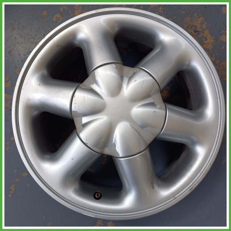 Cerchio Singolo in Lega RENAULT MEGANE 1a Serie (dal 03/1999 al 06/2003) 15 pollici 15" 6.0J 4x100 ET 43 originale usato al pz