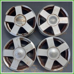 Cerchi in Lega FORD FIESTA (CBK) (dal 03/2002 al 12/2005) 15 pollici 15" 6.0J 4x108 ET 52.5 4pz originali usati