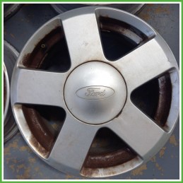 Cerchi in Lega FORD FIESTA (CBK) (dal 03/2002 al 12/2005) 15 pollici 15" 6.0J 4x108 ET 52.5 4pz originali usati