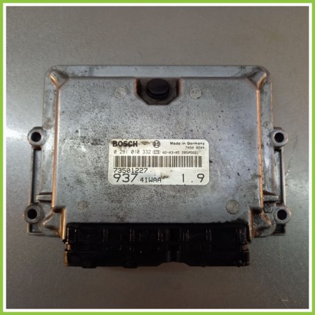 Centralina Motore Iniezione ECU BOSCH 0281010332 ALFA ROMEO 147 W8 1.9 JTD DISTINCT. 73501227 Diesel 2000 2006