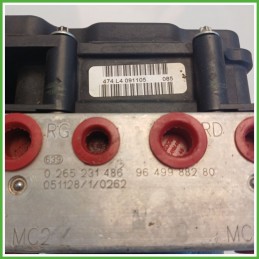 Centralina ABS Modulo Pompa BOSCH 0265800395 4541J1 PEUGEOT 307 Originale Usato