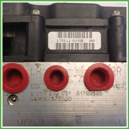 Centralina ABS Modulo Pompa BOSCH 0265800673 71749039 FIAT PANDA 2Q Originale Usato