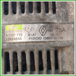 Alternatore VALEO A11VI110 RENAULT CLIO 2a Serie 7711134795