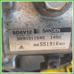 Compressore Clima AC Aria Condizionata SANDEN SD6V12 CITROEN C2 9800821980