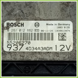 Centralina Iniezione Usata BOSCH 0 281 012 882