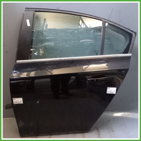 Porta Portiera Sportello Posteriore Sinistra SX NERO CHEVROLET (DAEWOO) CRUZE J300 Berlina 2009 2014 Originale Usato
